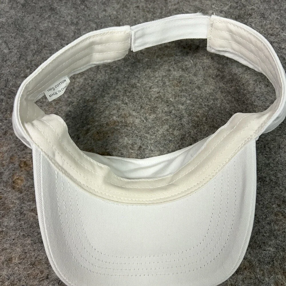 Minnesota‎ United Hat Cap Strap Back White Mens Visor Soccer MLS Logo Sports